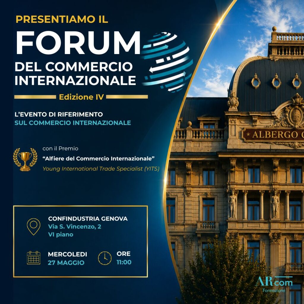 Presentazione Forum del Commercio Internazionale IV edizione - 27 maggio